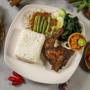 Paket Semar Pecel Ayam Bakar/Kremes Negeri